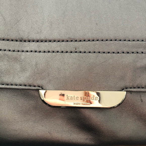 Kate Spade Metalic Silver Shoulder Bag - Picture 6 of 8